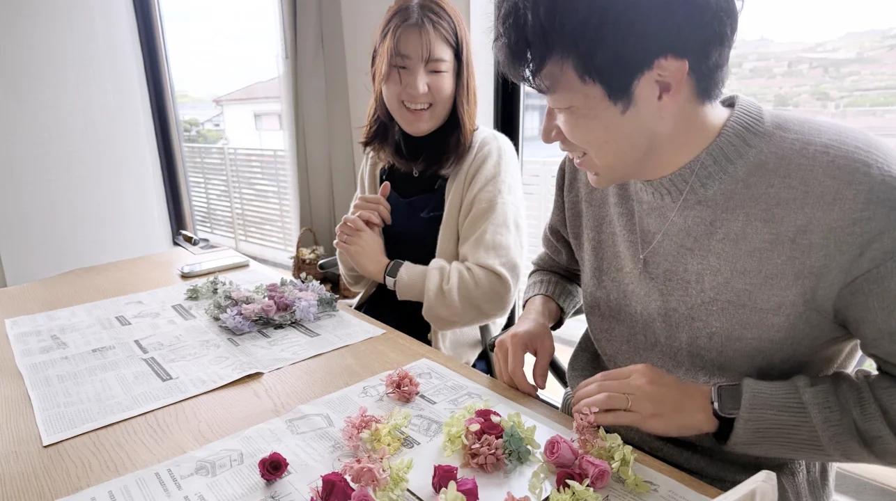 ウエディングレッスンの様子