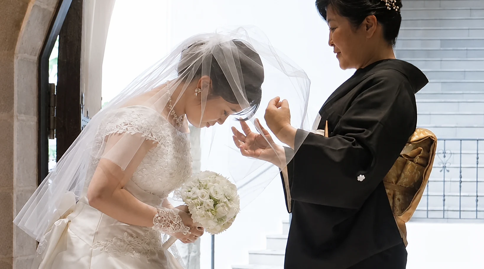 母娘で作る手作りブーケ